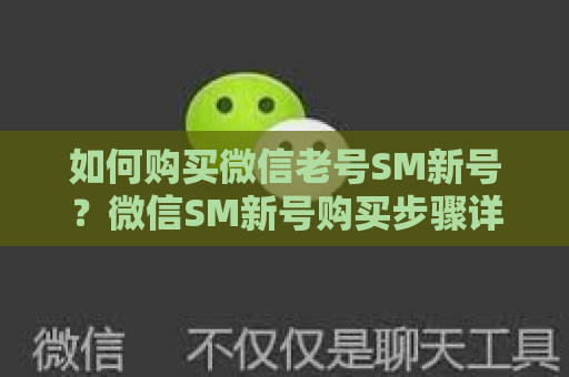 如何购买微信老号SM新号？微信SM新号购买步骤详解