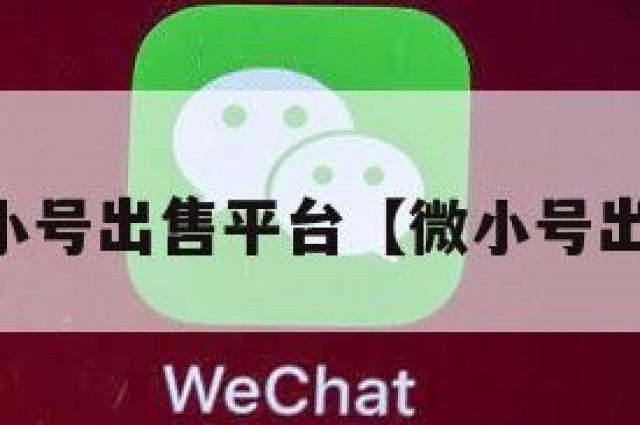 vx小号出售平台【微小号出售】